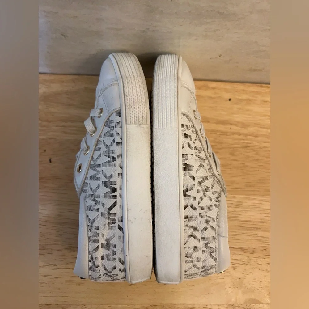 Michael Kors Jem Ralley monogram print lace-up sneakers signature branding